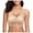 White, variant on Gubotare Sport Bras for Women Sports Bra High Impact Adjustable Criss Cross Back, Full Support for Large Bust No Bounce (Black,XXL)