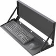 thumbnail image 1 of Soporte de pared para teclado VIVO, abatible, 60 x 20 cm, color negro, 1 of 9