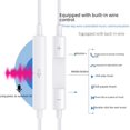 thumbnail image 2 of Aplicable a Apple 11/12/13/14/15 Auriculares Apple con cable Plug and Play con control de subwoofer con cable de trigo, 2 of 5