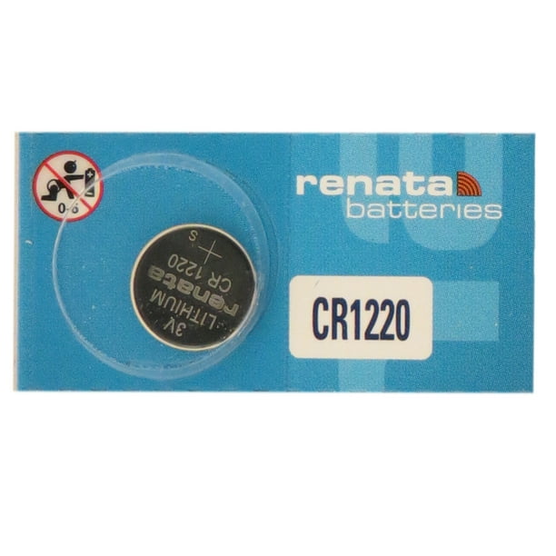 25 x CR1220 Renata 3 Volt Lithium Coin Cell Batteries