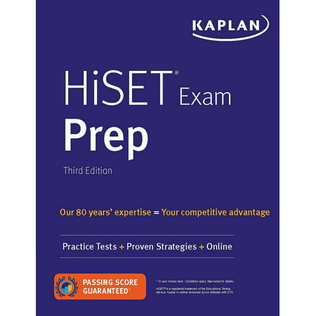 HiSET Exam Prep : Practice Tests + Proven Strategies +