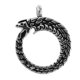 thumbnail image 2 of Cremación de material acero Inoxidable con Forma forma forma forma , Colr en apariencia de cineraria cineraria cineraria de Ceniza Conmemorativa de Serpiente Hugo Collar con colgante de urna, 2 of 8
