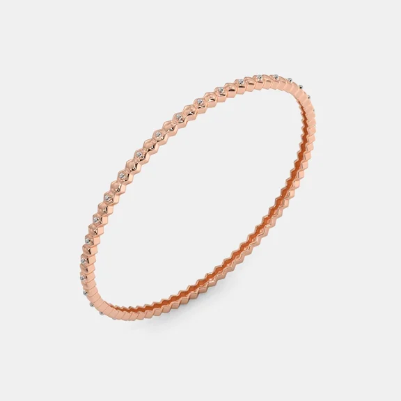 MDK JEWELS Bangle In 18k Rose Gold 8.32 Gram