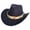 Navy, variant on GJSYRH Western Cowboy Hat for Men Wide Brim Cowgirl Hat for Women Unisex Classic Cowboy Hats