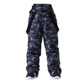thumbnail image 3 of oqasdz Cargo Pants for Men for Skiing Snowboarding Winter Outdoor Activities Windproof Insulated Cold Weather Gear Warm Ski Pants, 3 of 5