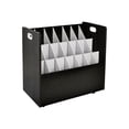 thumbnail image 1 of AdirOffice - Dossier Roulé - mobile - Panneau de Particules - Noir (Lot de 2), 1 of 13