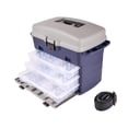 thumbnail image 4 of Caja de aparejos para equipo de pesca, estuche organizador ajustable, desmontable, de gran capacidad, fácil de transportar, para accesorios de pesca e, 4 of 8