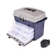 thumbnail image 4 of Caja de aparejos para equipo de pesca, estuche organizador ajustable, desmontable, de gran capacidad, fácil de transportar, para accesorios de pesca e, 4 of 8