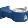 Elkay Outdoor Fountain Wall Mount, Non-Filtered Non-Refrigerated, Blue