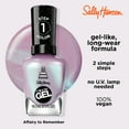 thumbnail image 5 of Sally Hansen Miracle Gel Nail Polish, 532 Affairy to Remember, 0.5 fl oz, No UV Lamp Needed, 5 of 12