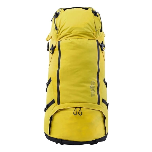 Totto Mochila De Viaje Ergonómica Con Correa Lumbar, Bolsillo Removible Y Protector Para Lluvia | Se amarillo G