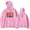 Pink, variant on Jey Uso Yeet hooded sweatshirt men's and women's long sleeved fashionable pullover sweatshirt hooded sweatshirt