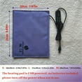thumbnail image 4 of HLONK Smart Temperature-Control USB Reptile Heating Pad - Digital Display & Adjustable Temp  Safe with Constant Temp & Overheat Protection  Suitable for Turtles/Lizards/Snakes/Scorpions/G, 4 of 6