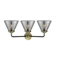 thumbnail image 3 of Innovations Lighting 284-3W-BAB-G43 Large Cone 3 Light 26" Wide Bathroom Vanity Light -, 3 of 5