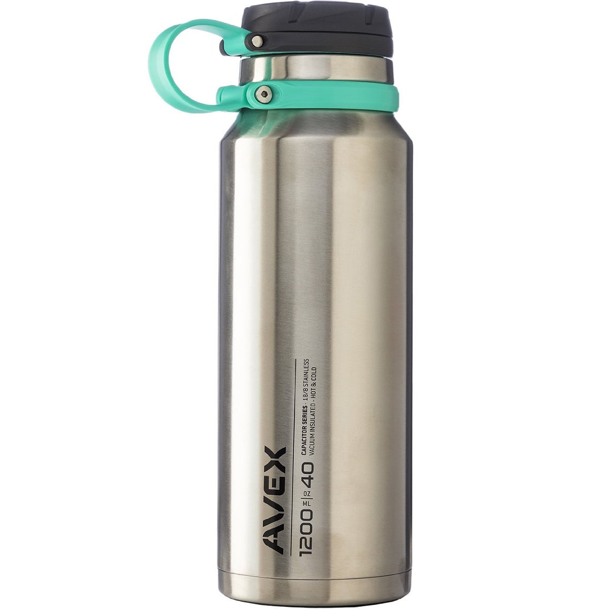 Avex 40 oz. Fuse Wide Mouth Stainless Steel Water Bottle 