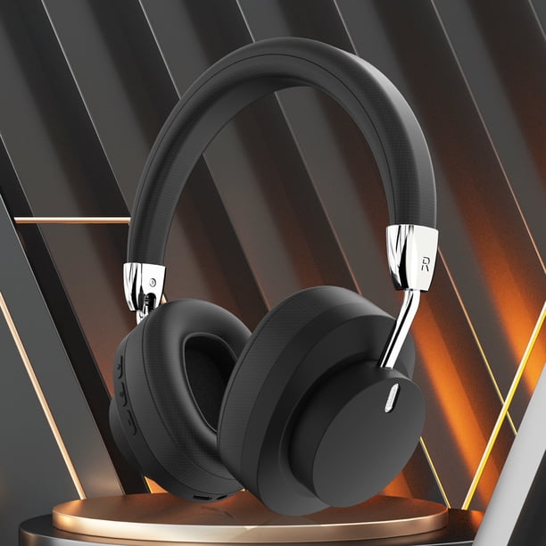 Auriculares Bluetooth Auriculares inalámbricos Auriculares inalámbricos Bluetooth de diadema Batería de larga duración Reducción de ruido HiFi Auriculares plegables con auriculares Bluetooth