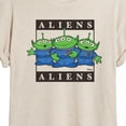 thumbnail image 3 of Toy Story 4 - Type Block Aliens - Women's Oversized T-Shirt, 3 of 5