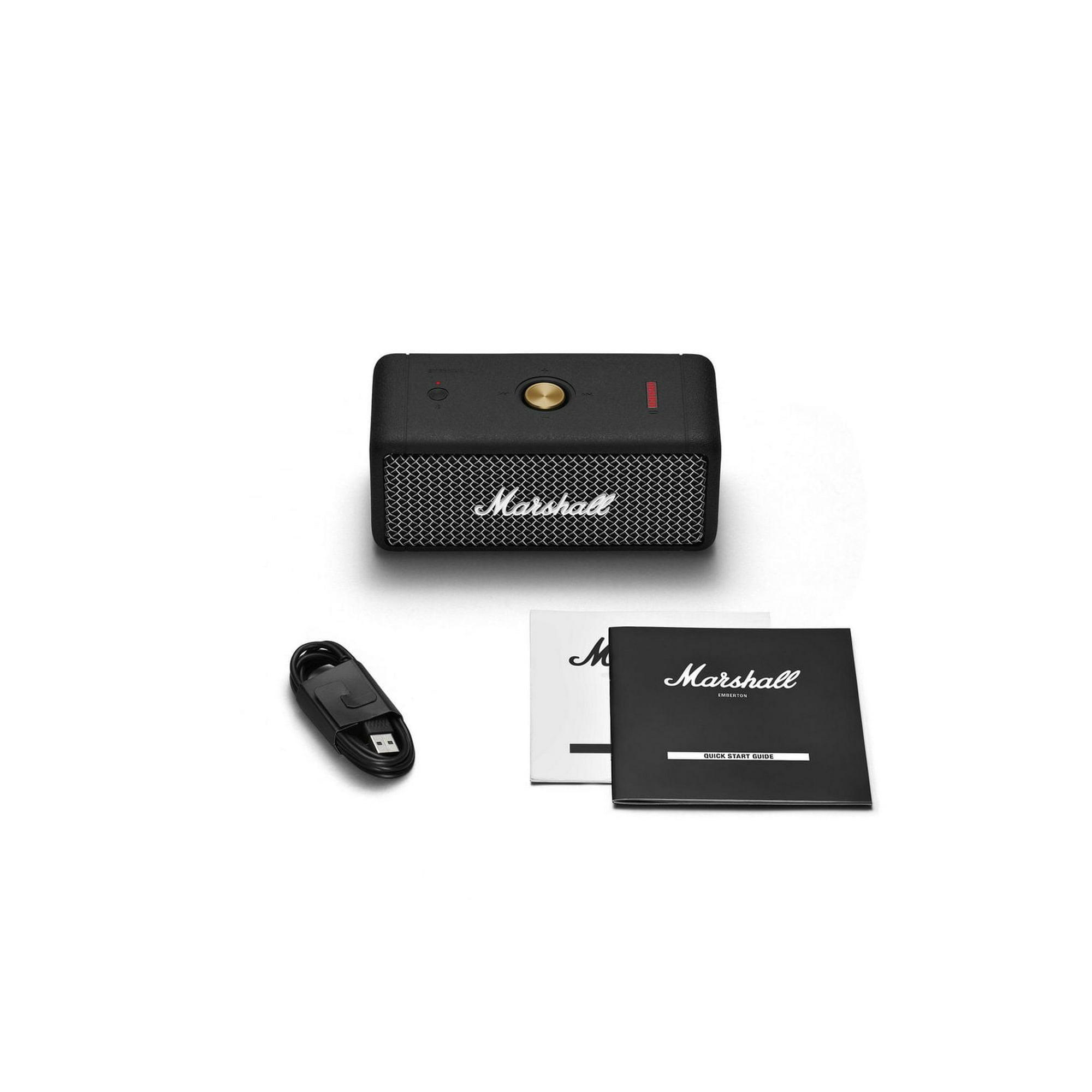 Marshall スピーカー　EMBERTON Emberton III Black and Brass - Portable speaker | Marshall.com