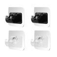 thumbnail image 2 of 2Pcs Curtain Rod Holder Curtain Pole Brackets Curtain Poles Kitchen Bathroom Fixed Rod Bracket, 2 of 5