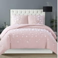 thumbnail image 1 of Christian Siriano Ensemble de Douillette, Grand Lit Simple TG, Fleurs de Confettis Rose Poudré, 1 of 4