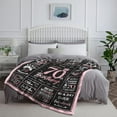 thumbnail image 4 of LHSHID 70th Birthday Gifts for Women Blanket Funny 70th Birthday Decoration for Women Birthday Gifts for 70th Women Best 70th Birthday Gift Ideas for Women Happy Birthday Gifts 30"x40", 4 of 6