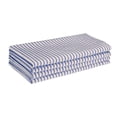 thumbnail image 2 of Native Fab 4 Pack Farmhouse Stripe Table Napkins - Cotton Soft Absorbent - 18x18 inches - Ink Blue, 2 of 6