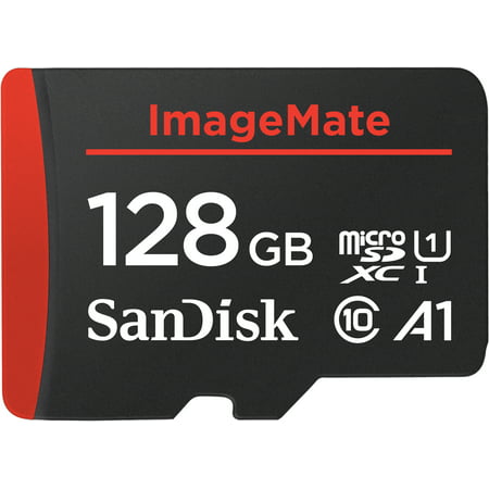 SanDisk 128GB ImageMate microSDXC UHS-1 Memory Card with Adapter - C10, U1, Full HD, A1 Micro SD (Best Sd Card For Photography 2019)