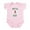 Petal Pink, variant on CafePress - Metal Baby One Piece - Baby Light Bodysuit, Size Newborn - 24 Months