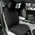 thumbnail image 3 of Funda de Asiento Universal Unique Bargains Kit Completo para Camión SUV Negro, 3 of 8
