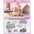 thumbnail image 2 of Claw Machine Jovow para niños con música y 35 minijuguetes, tamaño pequeño, 2 of 6