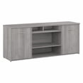 thumbnail image 2 of Studio C 72W Office Storage Cabinet w/ Doors in Platinum Gray - Engineered Wood, 2 of 5
