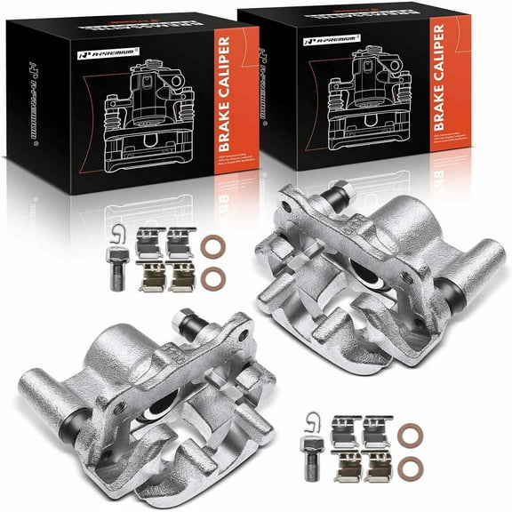 A-Premium Brake Caliper with Bracket Compatible with Scion tC 2005-2010 Rear Left and Right 2-PC Set