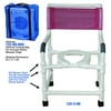 MJM International 122-3TW-KD Knockdown Wide Deluxe Shower Chair