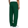 thumbnail image 5 of Iyufng Mens Straight Leg Sweatpants Drawstring Elastic Waist Small Tag Side Slit Hem Loose Casual Trousers, 5 of 6