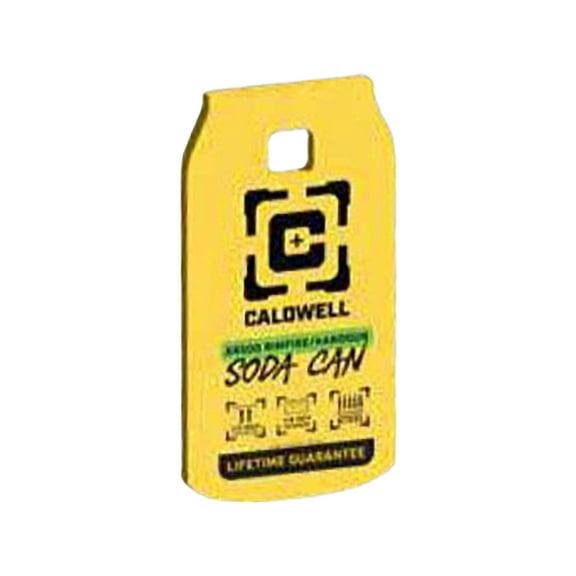 Caldwell Rimfire/Handgun Soda Can Target 1/4" AR500 Steel
