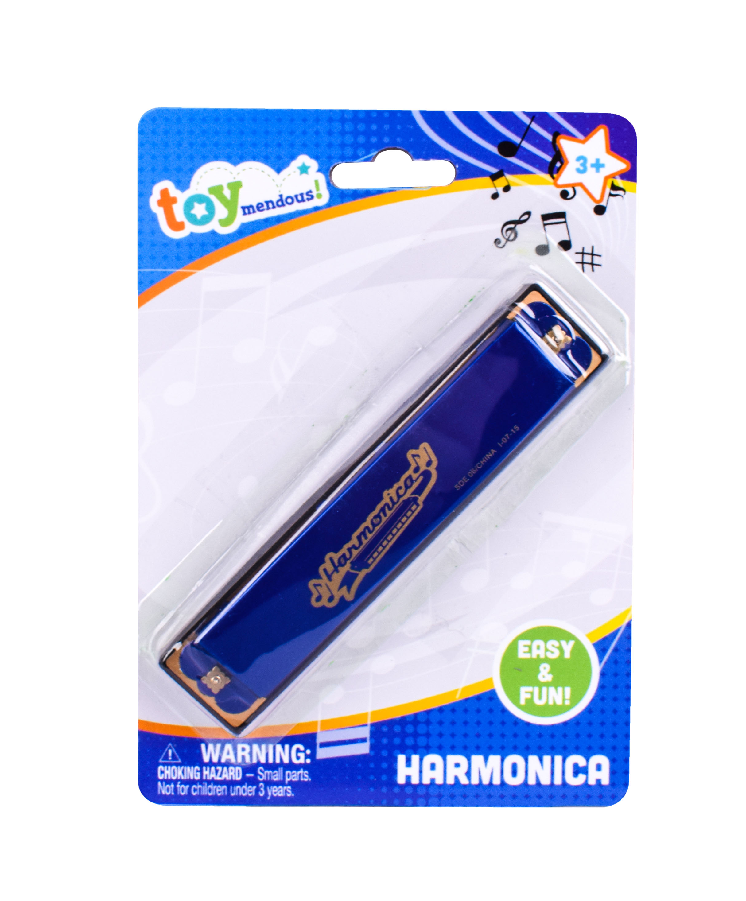 Toymendous Toy Harmonica - Colors May Vary, Children Ages 3+