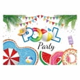 thumbnail image 1 of Event Supplies for Parties Summer Pool Party and Tablecloth Party Supplies for Beach, Summer Birthday Swimming Pool Party Dining 1Pc Photo Studio 3D Studio Background Cloth Event Planner Supplies, 1 of 7