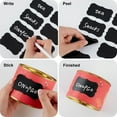 thumbnail image 6 of PVC Blank Self-Adhesive Chalkboard Stickers Waterproof Writable Blackboard Label Decals Black Rectangle 150x180mm, 6 of 6