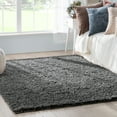 thumbnail image 4 of Well Woven Elle Basics | Emerson Shag Charcoal Grey | Textured Area Rug 8x10 (7'10" x 9'10"), 4 of 8