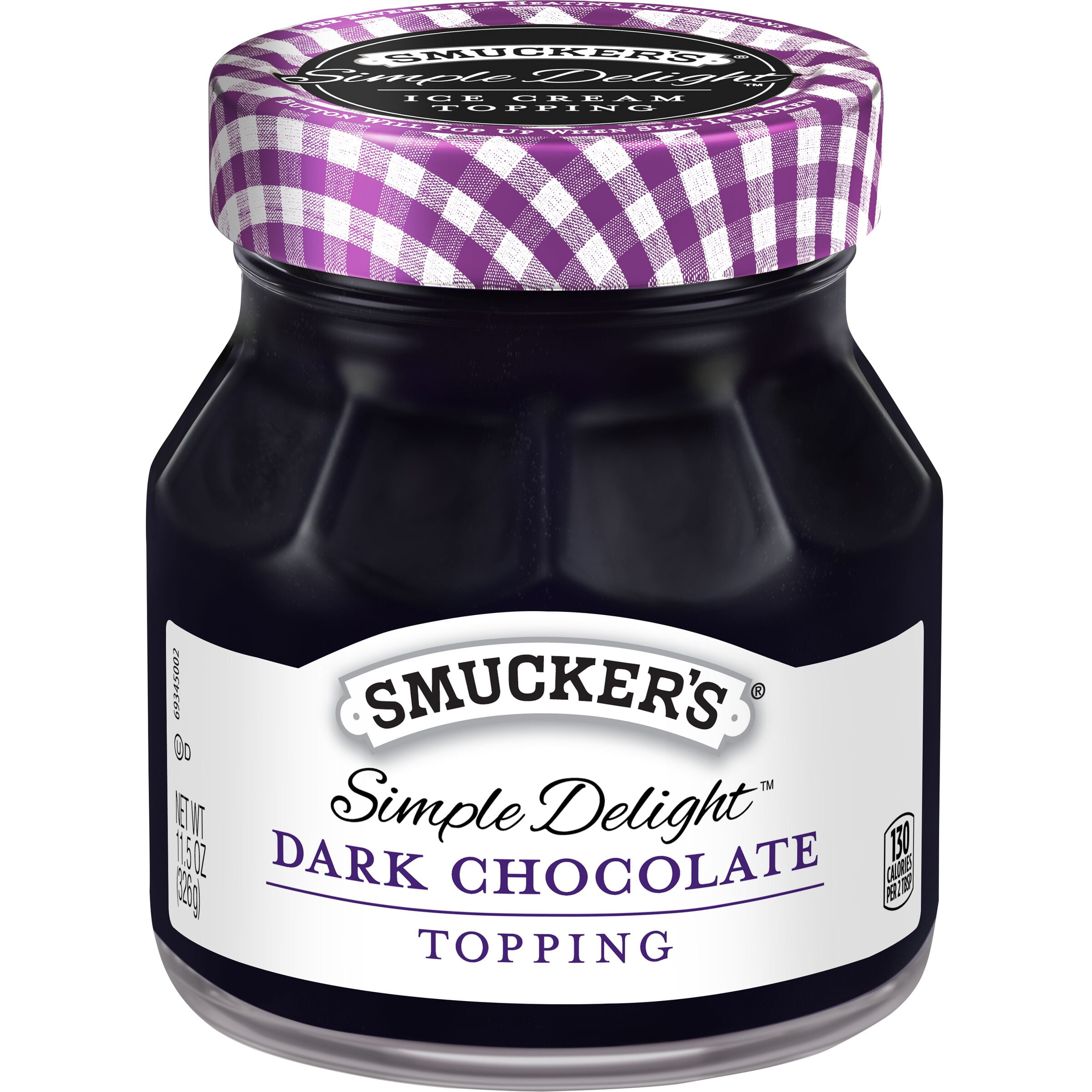 Smucker's Simple Delight Dark Chocolate Topping, 11.5-Ounce - Walmart ...