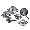thumbnail image 1 of Cookware Set, Easy To Clean Cookware Pots Sauce Saute Pans Set  for Home, 1 of 8