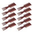 thumbnail image 1 of Peine para el cabello, 10 piezas Peine para el cabello para peinar Peine para el cabello para peinar Peine ancho Resistente y resistente, 1 of 12