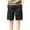 04 Black, variant on Weiqiqre Cargo Shorts for Men Cargo Shorts Elastic Waist Cotton Shorts Relaxed Fit Casual Outdoor Hiking Shorts with Multi Pockets