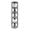 thumbnail image 2 of Convenience Concepts Omega Five-Tier Corner Bookcase in Gray Wood Finish, 2 of 2