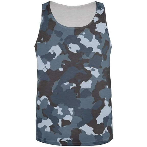 Urban Camo All Over Adult Tank Top - 3X-Large