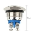 thumbnail image 4 of VONKY 16mm Anti-Vandal Momentary Stainless Steel Metal Push Button Switch Raised Top, 4 of 5
