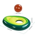 thumbnail image 1 of Aguacate Flotador De Alberca Inflable Adulto, Piscina Inflable Grande Balsa Piscina Salón Marstoy Marstoy, 1 of 2