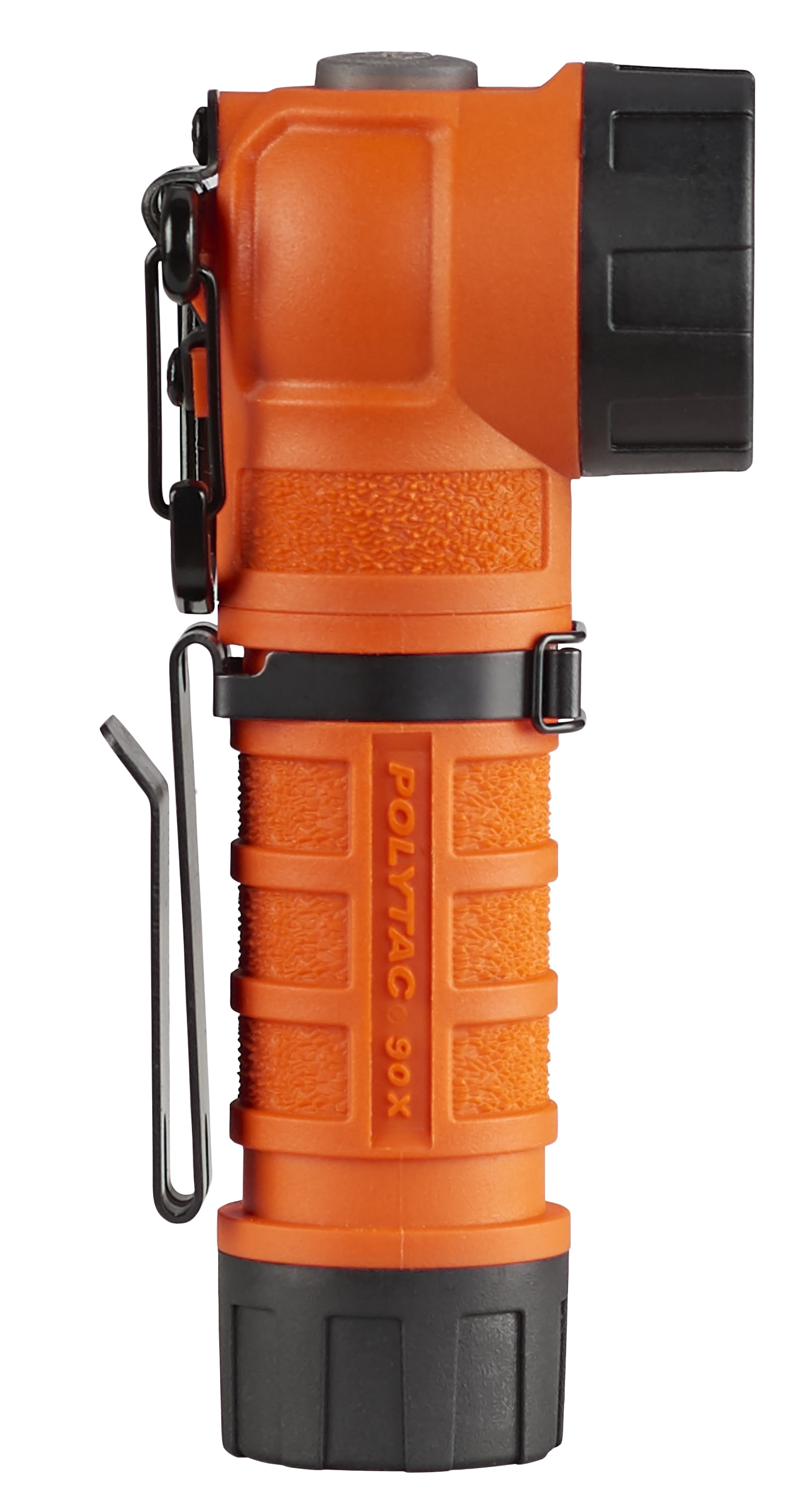 Streamlight PolyTac 90 X USB 500 Lumen Right Angle LED Flashlight, Orange