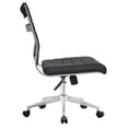thumbnail image 6 of 2xhome PU Leather Mid Back Task Chair with Adjustable Height Lumbar Support, Multiple Colors, Set of 1, 1 piece, 6 of 12