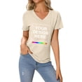 thumbnail image 6 of Summer Tops for Women 2025 Crew Neck Short Sleeve Tops Plus Size Dressy Casual Shirts Blouses Trendy Womens Layering Shirts Long Sleeve Compression Shirts for Women Long Sleeve Layering Tee for, 6 of 8